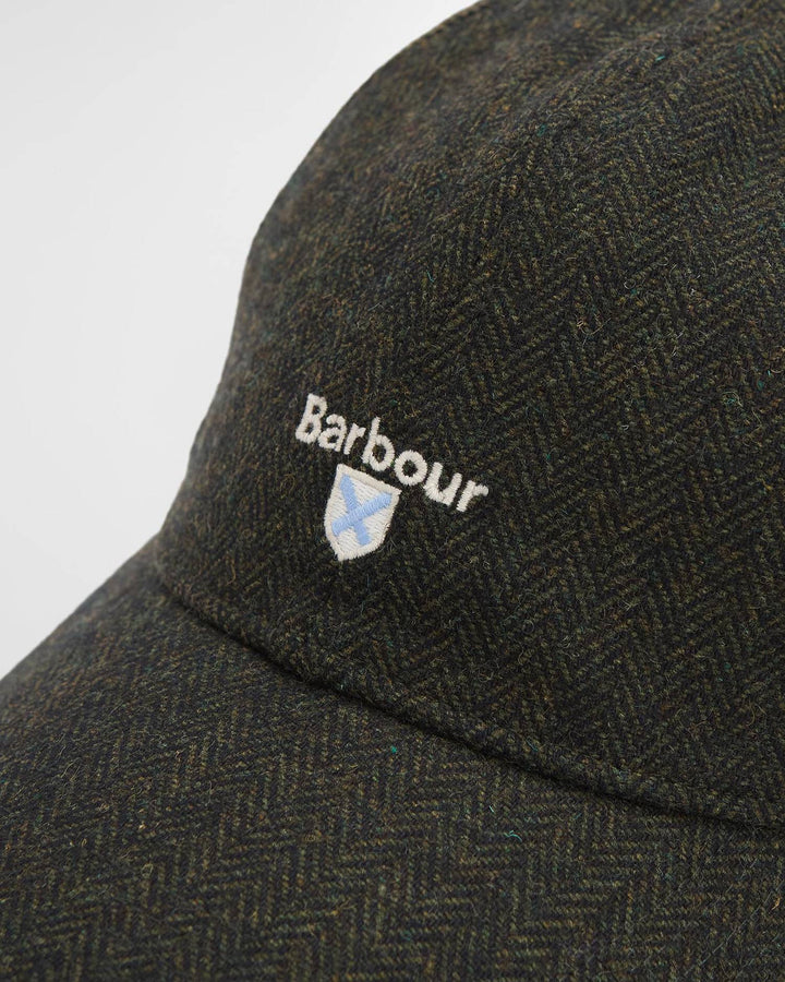 BARBOUR OLIVE BARLOW CAP