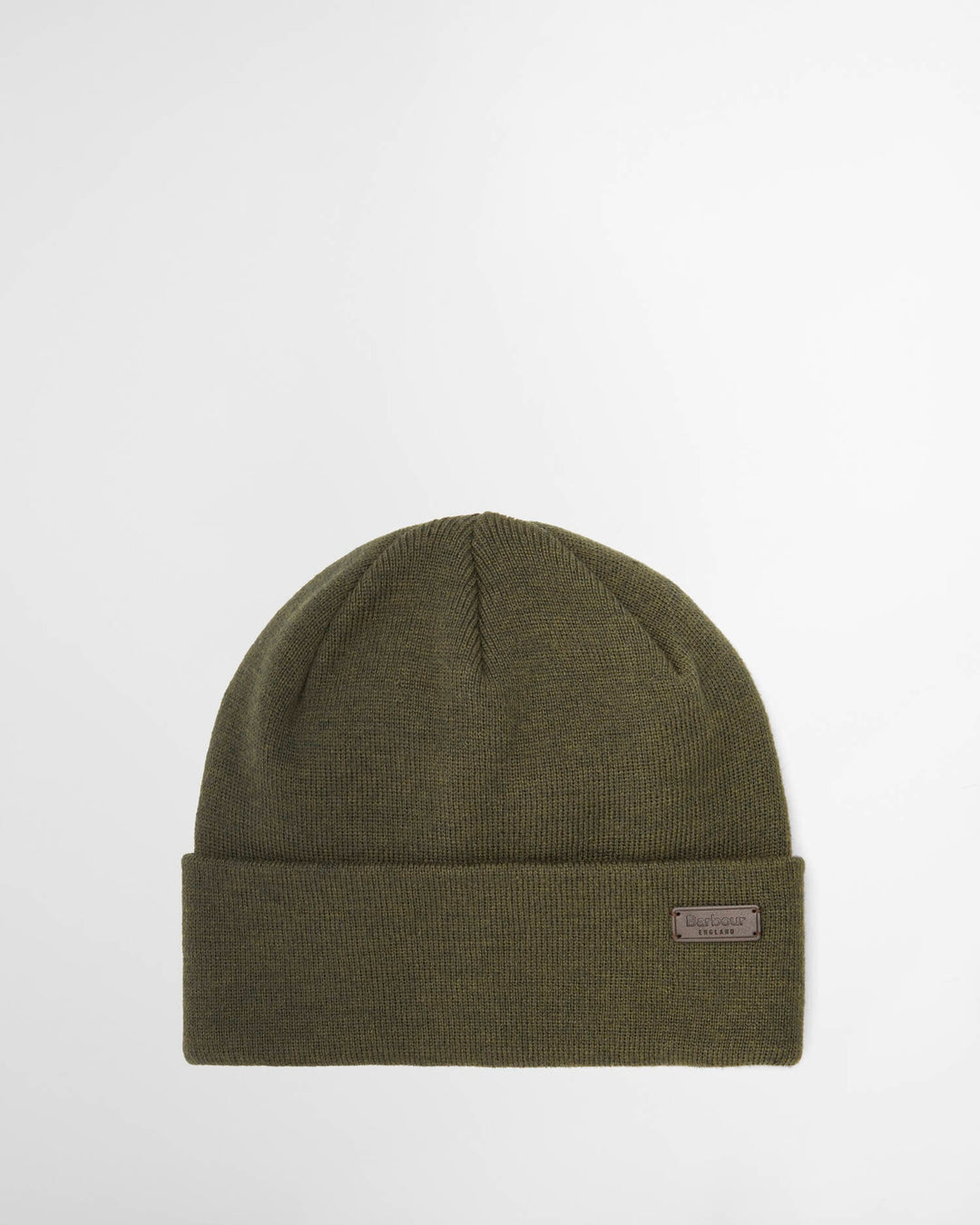 BARBOUR OLIVE HEALEY BEANIE HAT