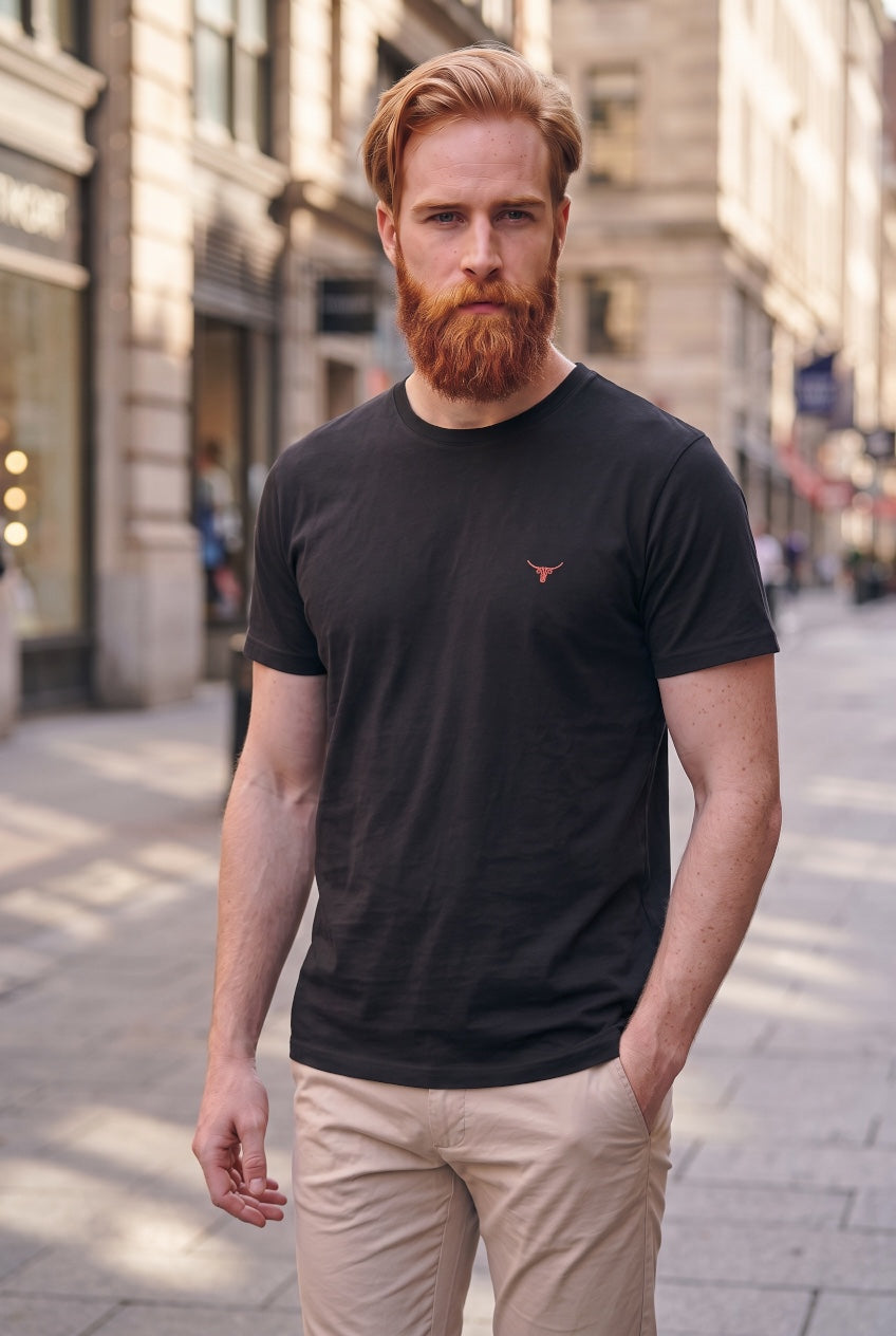 RM WILLIAMS PARSON BLACK TEE