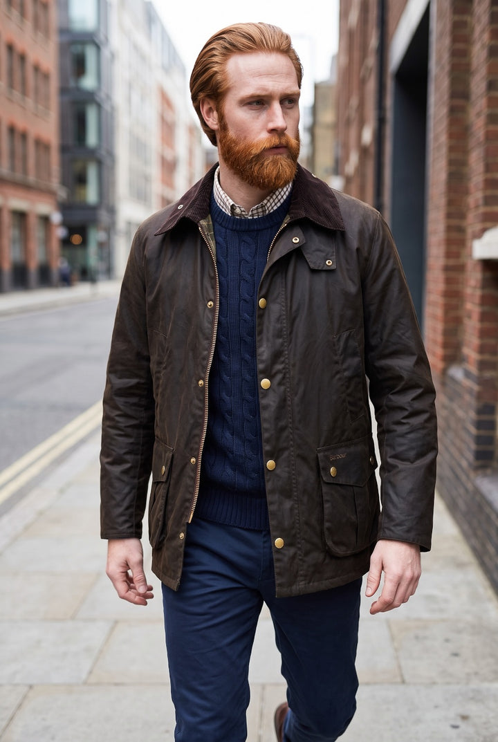 BARBOUR RUSTIC HERFORD WAX JACKET