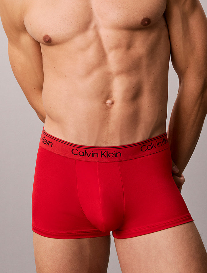 CALVIN KLEIN ICON 3 PACK RED MIX BOXERS