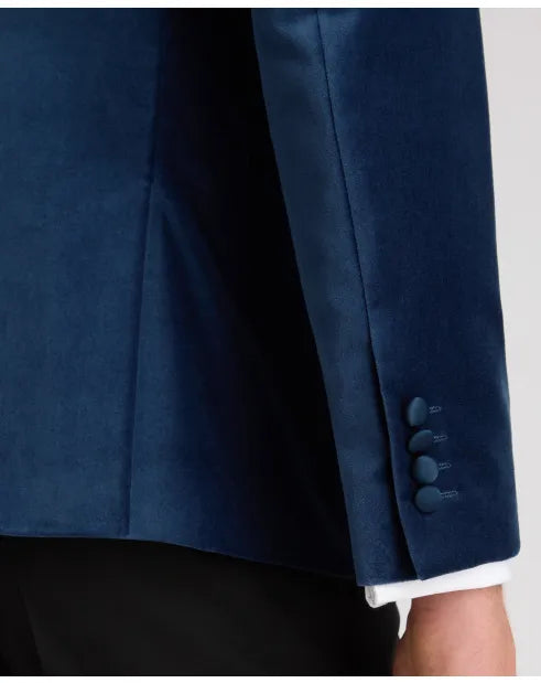 REMUS ROMEO TEAL BLAZER