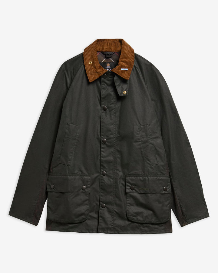 BARBOUR SAGE ICONS ASHBY WAX JACKET