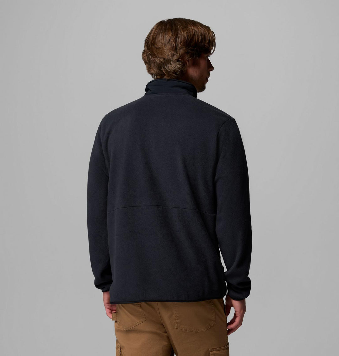 COLUMBIA BLACK SEQUOIA 1/2 ZIP GROVE FLEECE