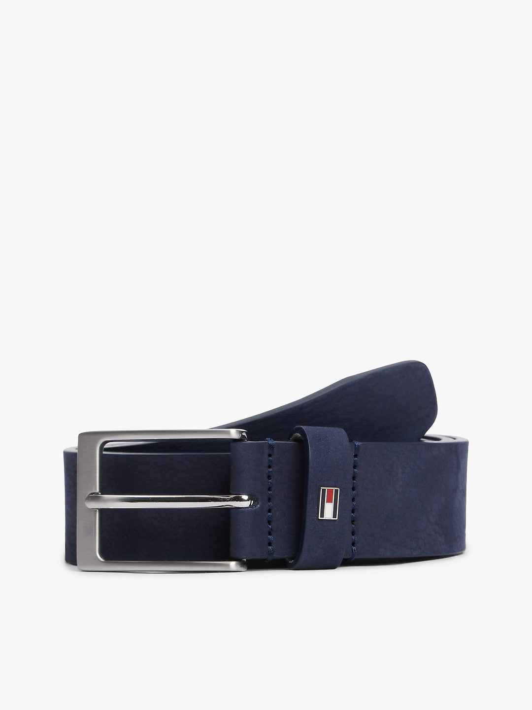 TOMMY HILFIGER NAVY  SOHO ROLLER SUEDE 3.5 BELT
