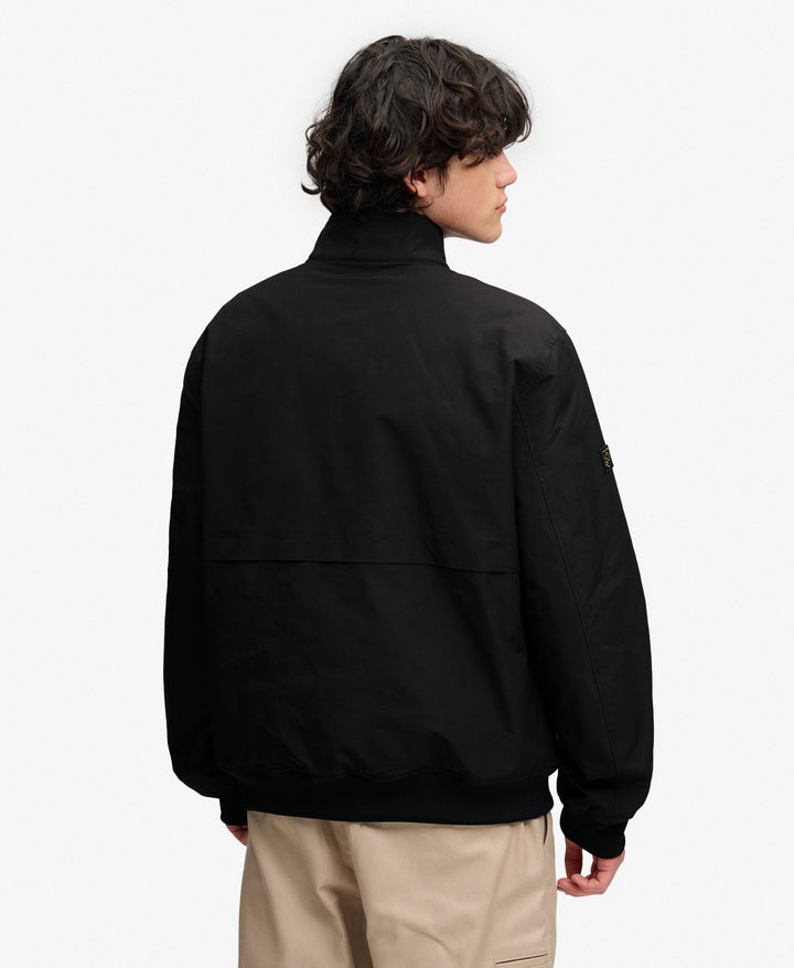SUPERDRY BLACK CAMPUS PADDED HARRINGTON