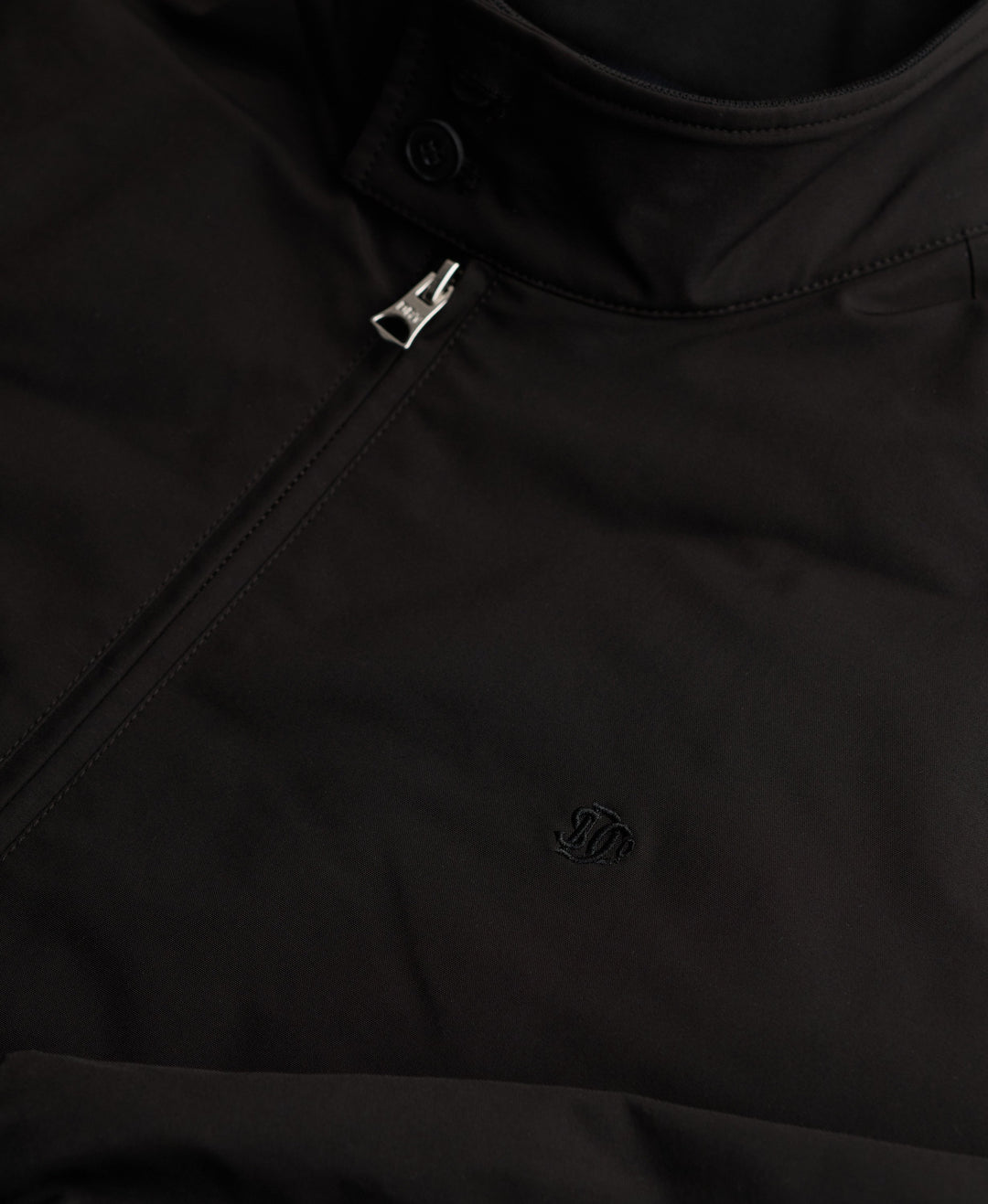 SUPERDRY BLACK CAMPUS PADDED HARRINGTON