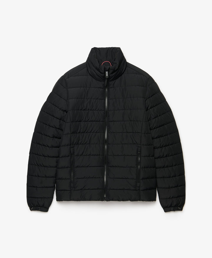 SUPERDRY BLACK FUJI MIDWEIGHT PADDED JACKET