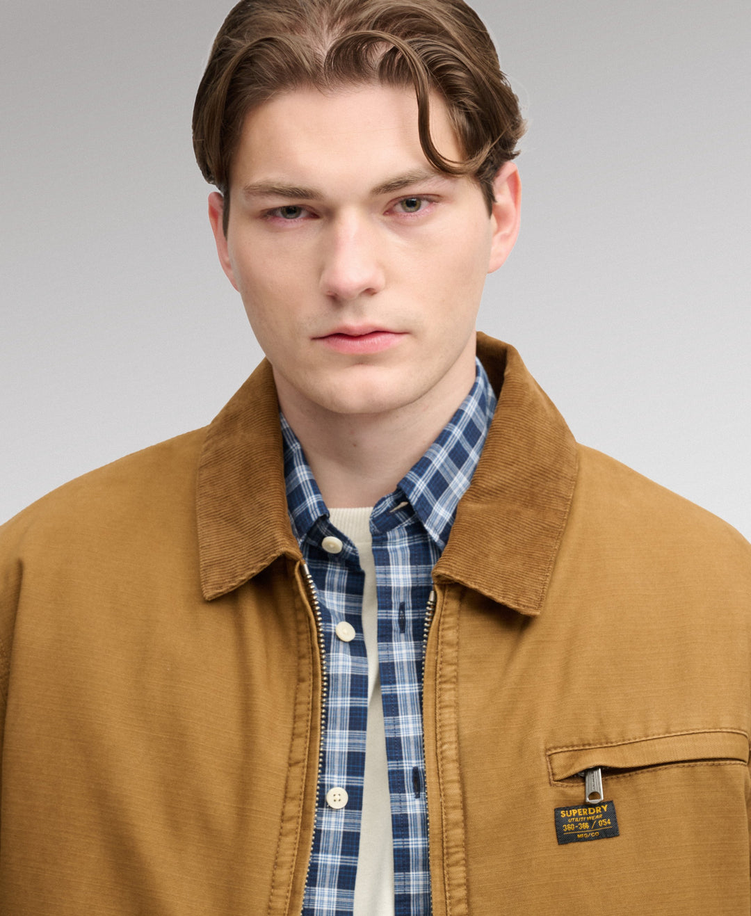 SUPERDRY BROWN WORKWEAR RANCH JACKET