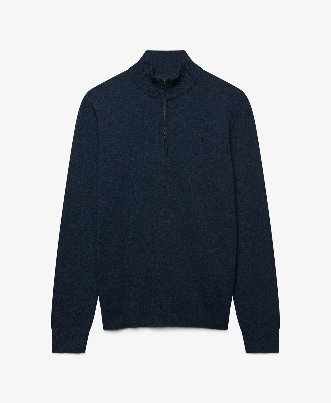 SUPERDRY NAVY ESS LIGHTWEIGHT WOOL 1/2 SWEATER