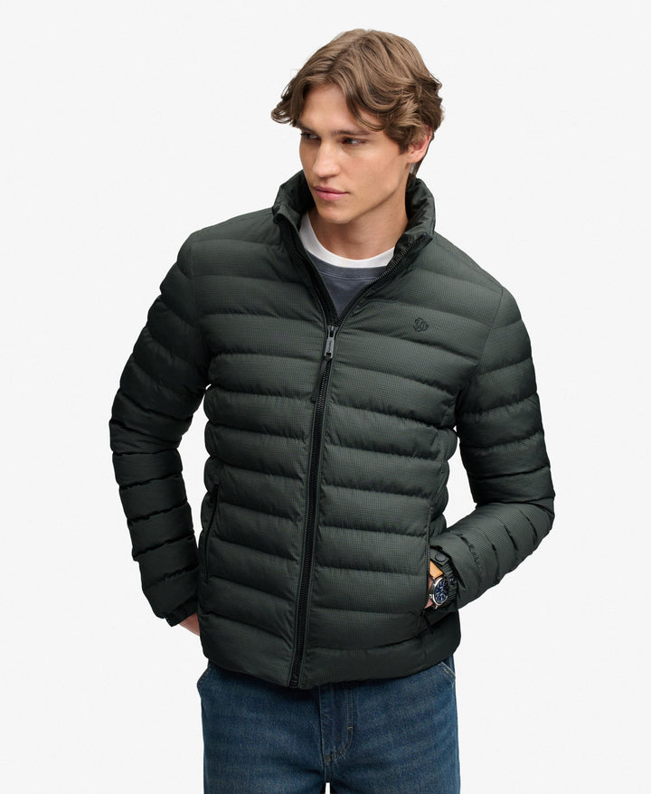 SUPERDRY OLIVE FUJI ESTATE PADDED JACKET