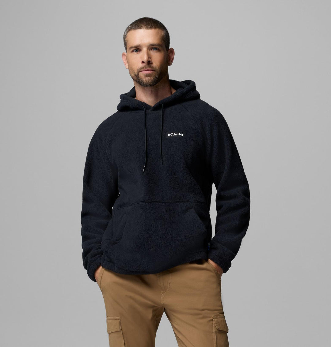COLUMBIA TIMBER CREST BLACK FLEECE HOODY