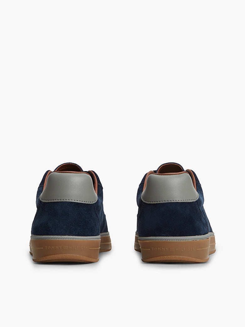 TOMMY HILFIGER LO NAVY LUX SUEDE SNEAKER