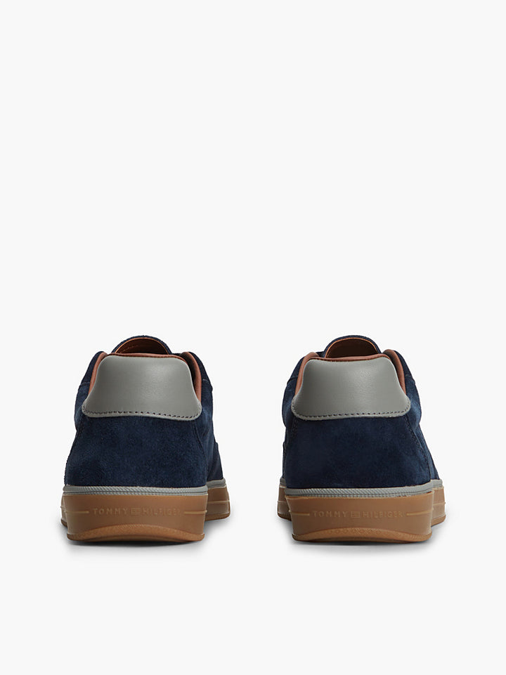 TOMMY HILFIGER LO NAVY LUX SUEDE SNEAKER