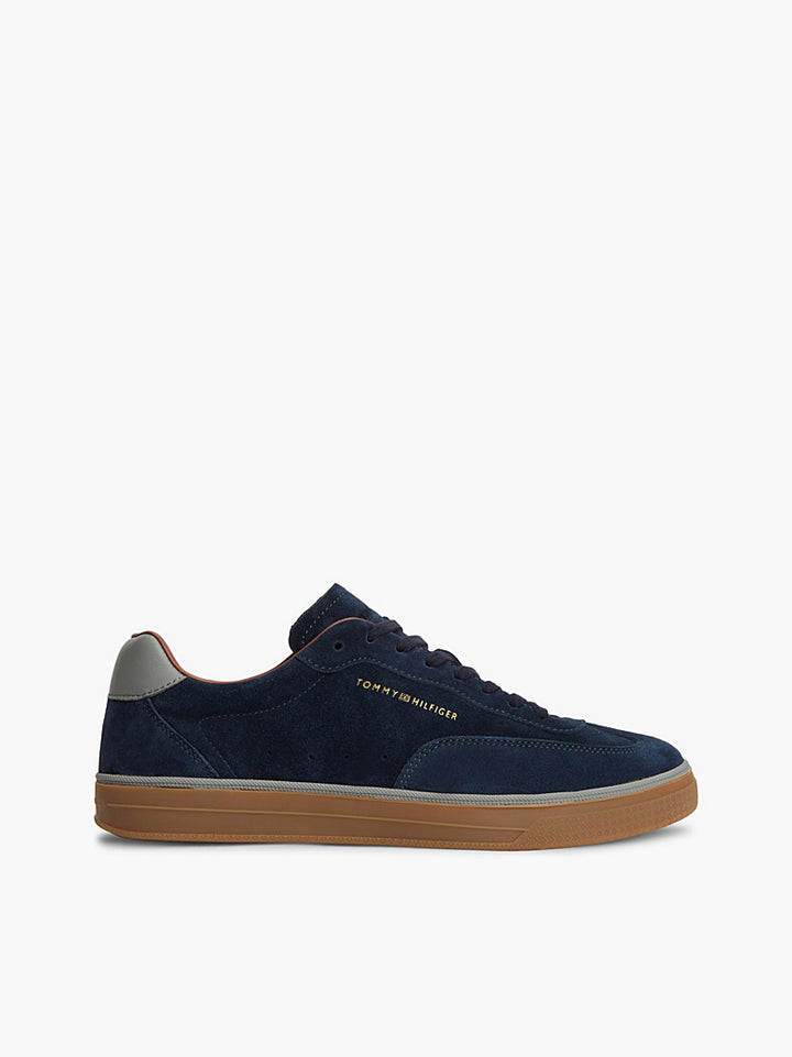 TOMMY HILFIGER LO NAVY LUX SUEDE SNEAKER