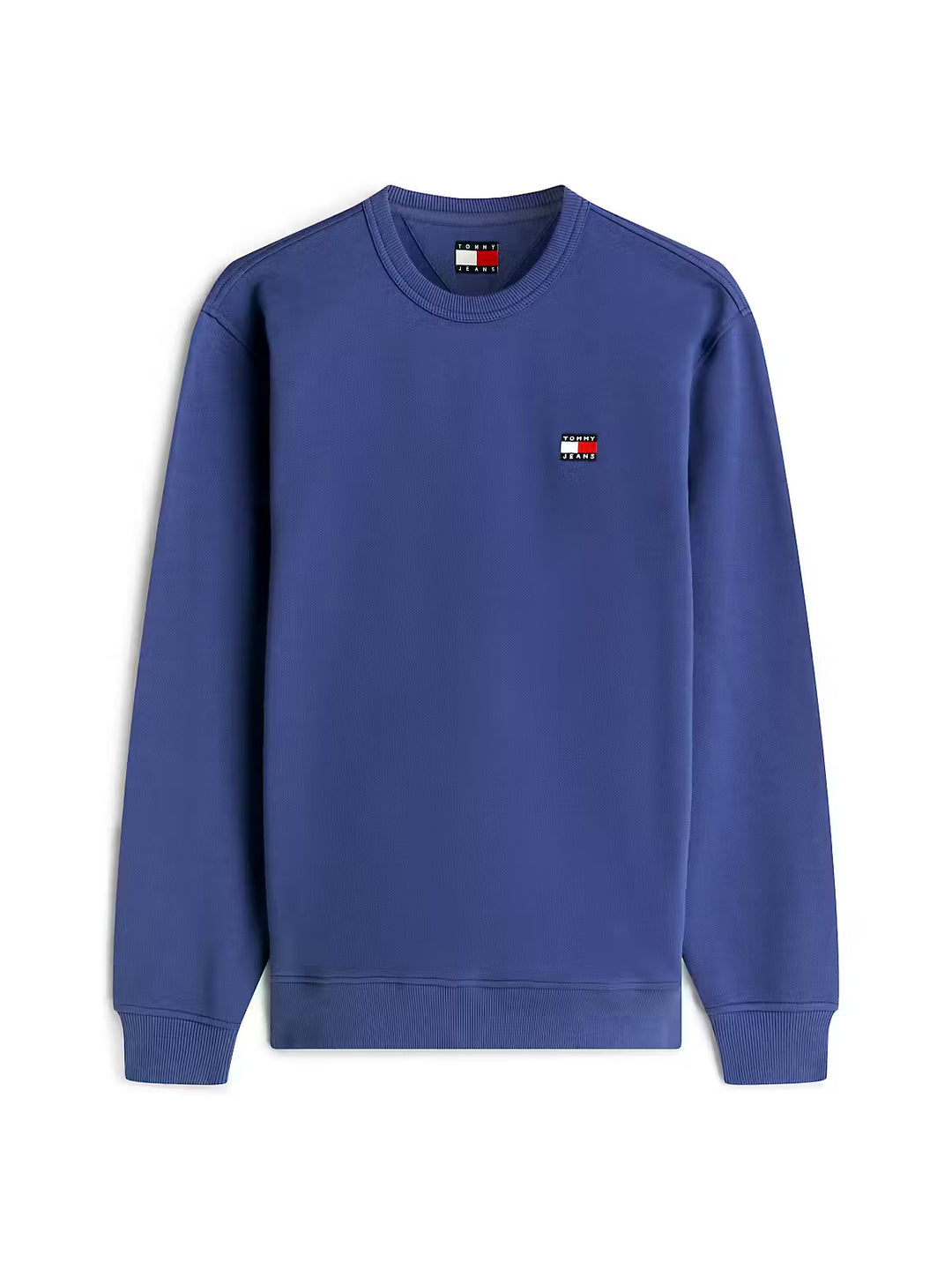 TOMMY JEANS BLUE CREW SWEAT