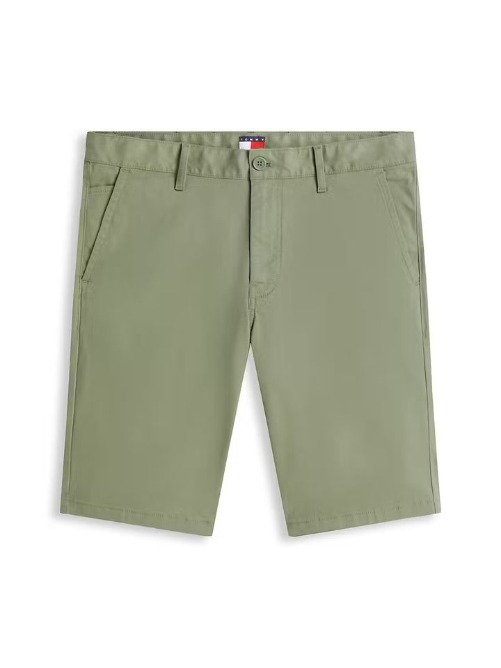 TOMMY JEANS SCANTON OLIVE SHORTS
