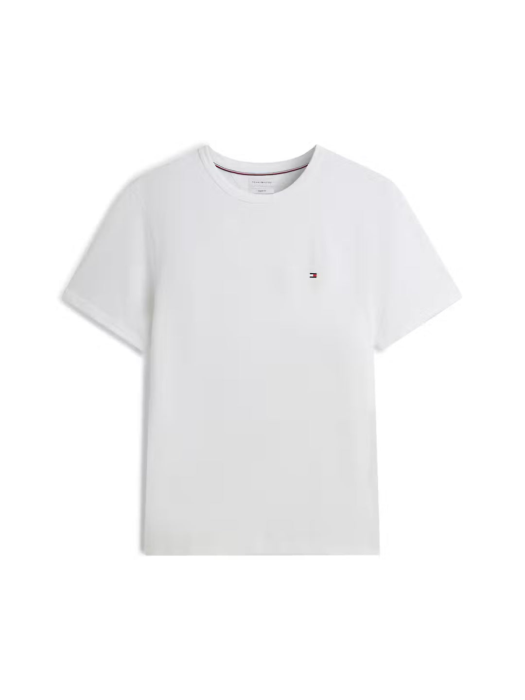 TOMMY HILFIGER SLUB WHITE TEE