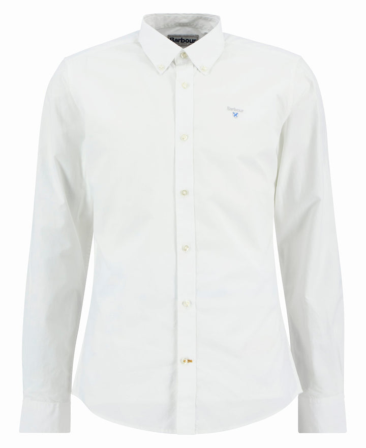 BARBOUR TREEPORT WHITE SHIRT