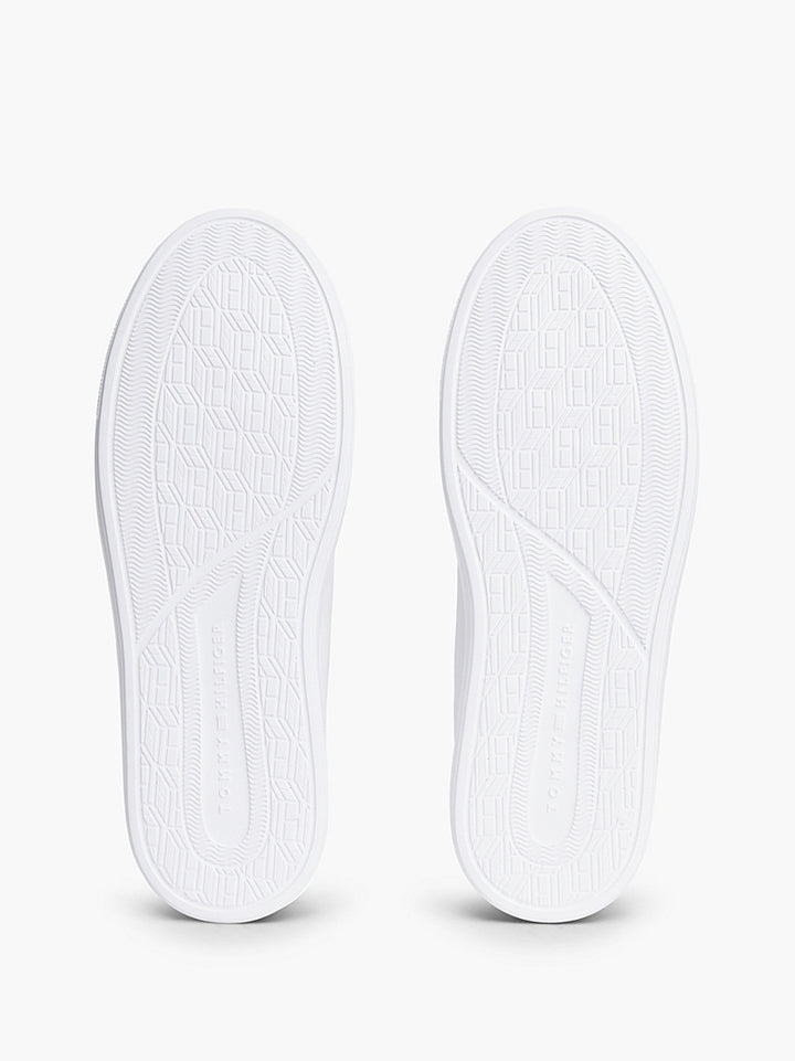 TOMMY HILFIGER LIGHTWEIGHT WHITE PINPERF LTH SNEAKER