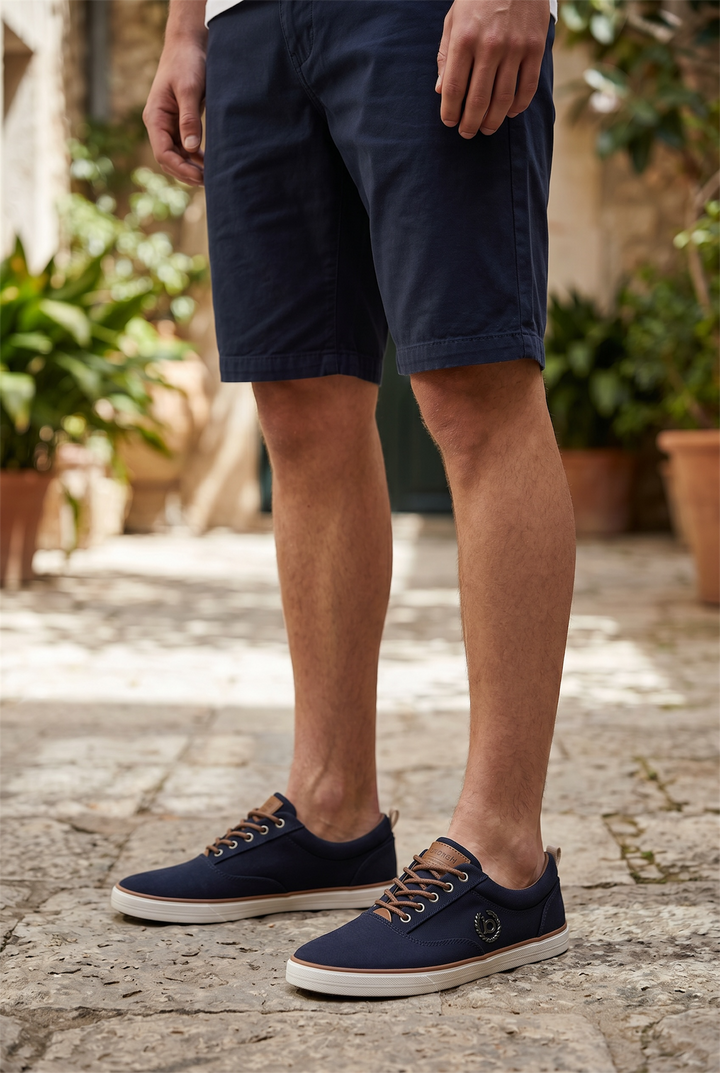 BUGATTI  ALFA DARK BLUE SHOE