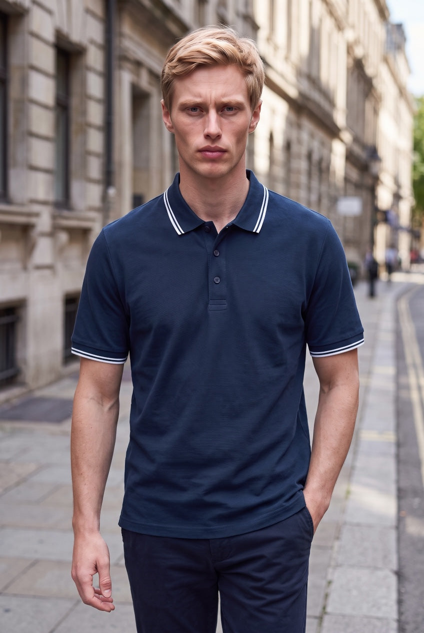 6TH SENSE ASTOUND NAVY POLO