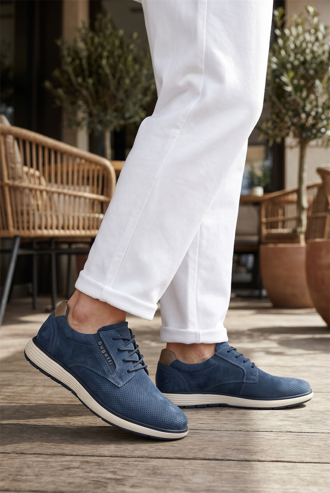 BUGATTI BRUTE BLUE SHOE