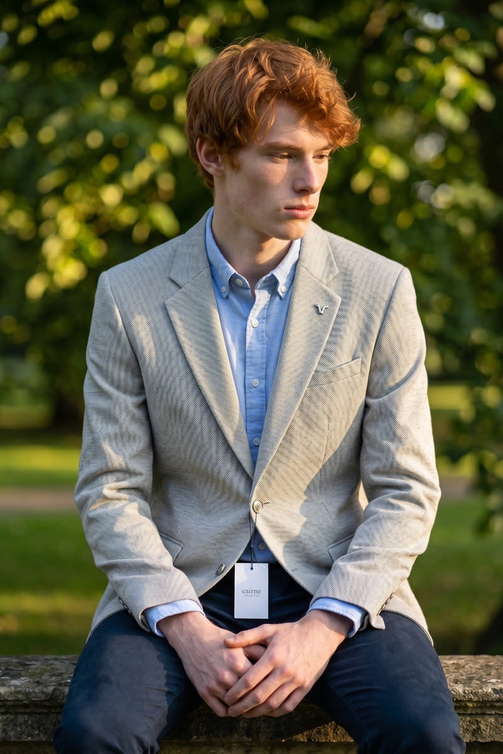 CAIRNE COLLECTIVE GREY BLAZER