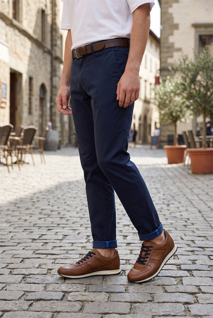 BUGATTI CIRINO COGNAC SNEAKER