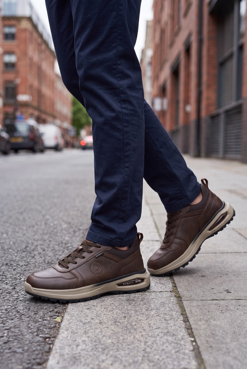 BUGATTI MAX BROWN SHOE