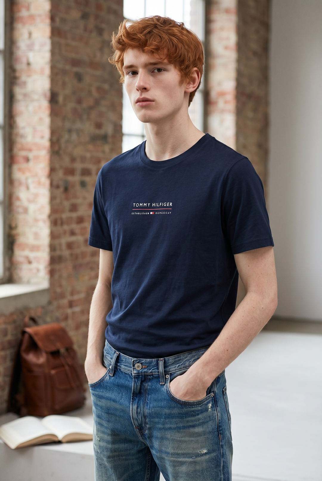 TOMMY HILFIGER BRAND LOVE LOCK TEE